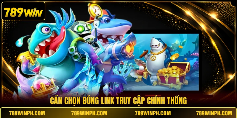 Cần chọn đúng link truy cập chính thống