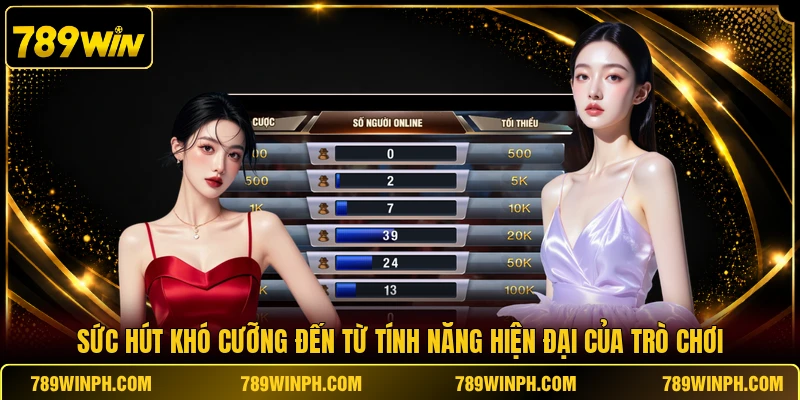 Sức hút khó cưỡng đến từ tính năng hiện đại của trò chơi